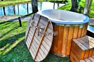 Japansk badestamp i glassfiber for 2 personer TimberIN 14
